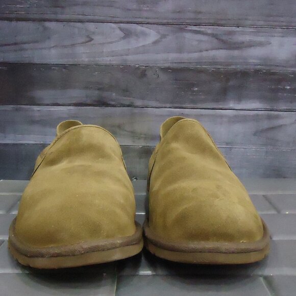 SIZE 10. Ugg Cooke suede slipper loafers shoes. main image 5